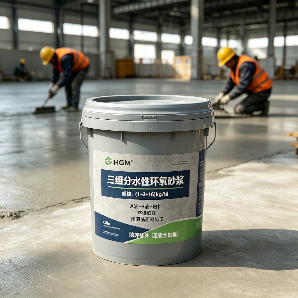 潍城三组份水性环氧砂浆